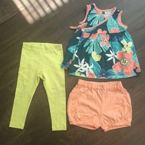 Tea Collection 3 piece 12-18 month set